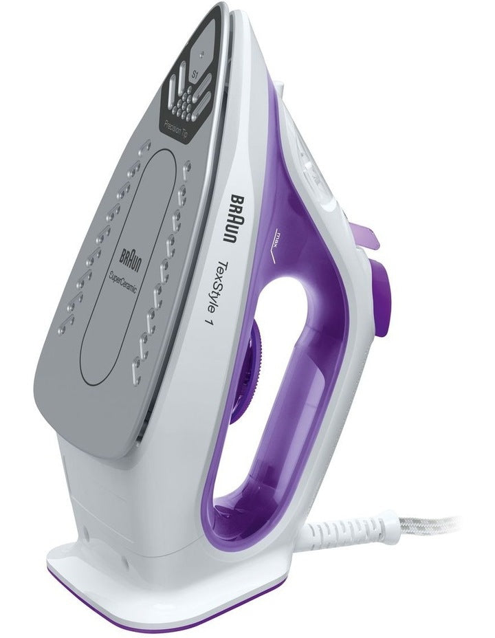 TexStyle 1 Steam Iron in Violet/White SI1080VI