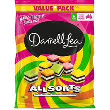 Darrell Lea Liquorice Allsorts Share Bag 470g