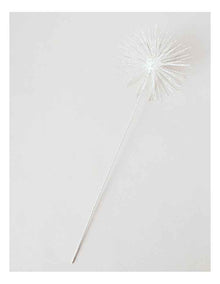 Nostalgia Christmas Plastic Starbust Pick 50cm in Silver