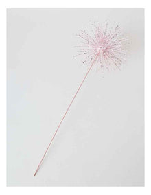 Nostalgia Christmas Plastic Starbust Pick 50cm in Pink