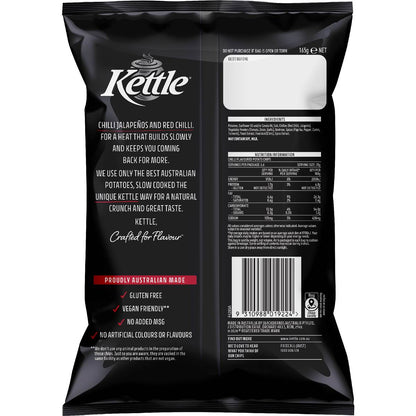 Kettle Potato Chips Chilli 165g