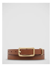Muse Belt in Tan/Gold