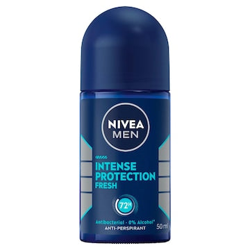 Nivea MEN Intense Protection Fresh 72hr Roll On Deodorant 50mL