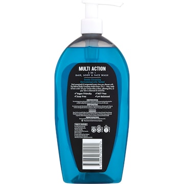 The Balnea Body Company Multi Action 3 in 1 Hair Body & Face Wash 1L