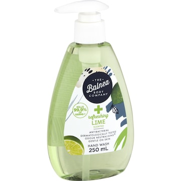 The Balnea Body Company Antibacterial Handwash Refreshing Lime 250mL