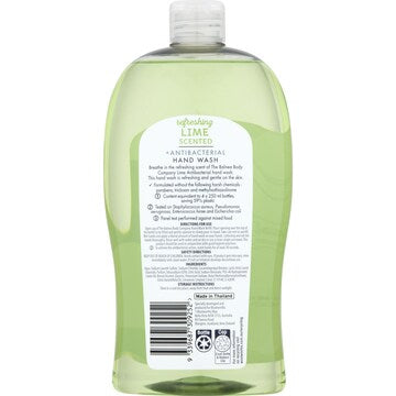 The Balnea Body Company Antibacterial Handwash Refill Lime Scented 1L