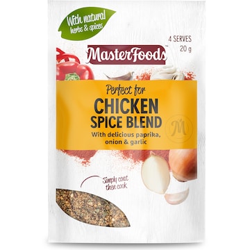 MasterFoods Perfect for Chicken Spice Blend 20g