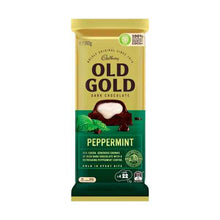 Old Gold Peppermint Dark Chocolate Block