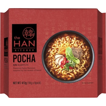 The Han Kitchen Pocha Ramyun 4 pack