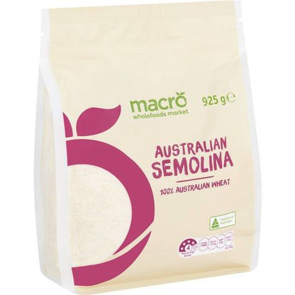 Macro Natural Semolina Flour 925g