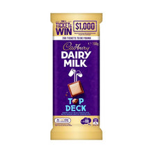 CADBURY FAMILY BLOCK CHOCOLATE:TOP DECK:.:180 GRAM