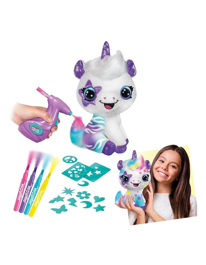 Airbrush Plush Unicorn