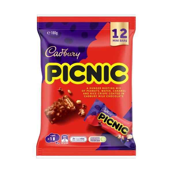 Picnic Chocolate Sharepack 12 Pack