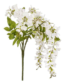 Wisteria Bush 81cm in White