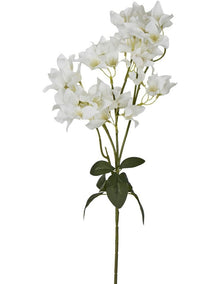 Bougainvillea Branch 83cm in White