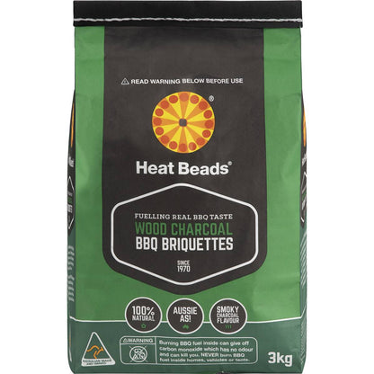 Heat Beads Wood Charcoal Bbq Briquettes 3kg