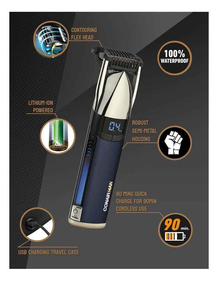 Pro Metal Beard And Stubble Trimmer CM996A