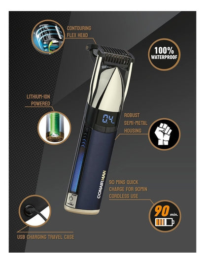 Pro Metal Beard And Stubble Trimmer CM996A