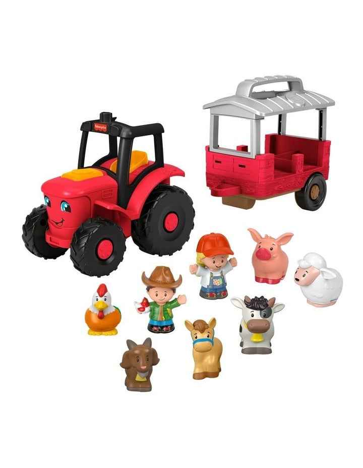 Little People Caring for Animals Tractor Gift Set