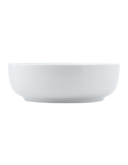 Basics Contemporary Serving Bowl 25x8cm in White