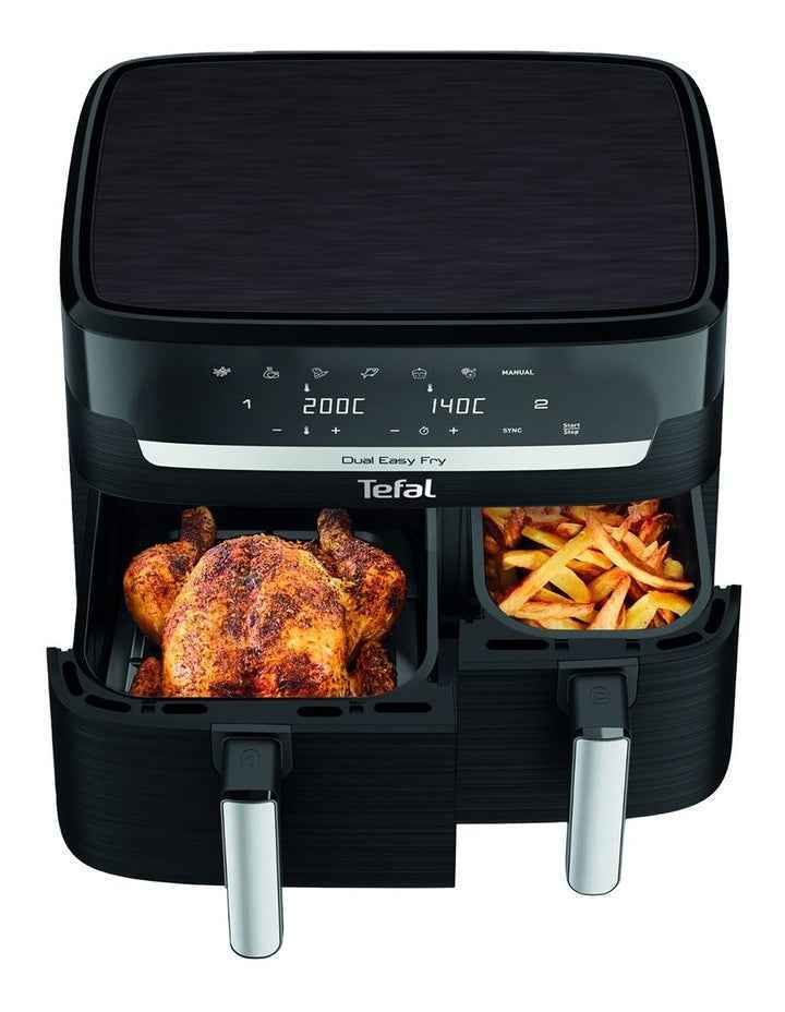 Dual Easy Fry Essential Airfryer in Black