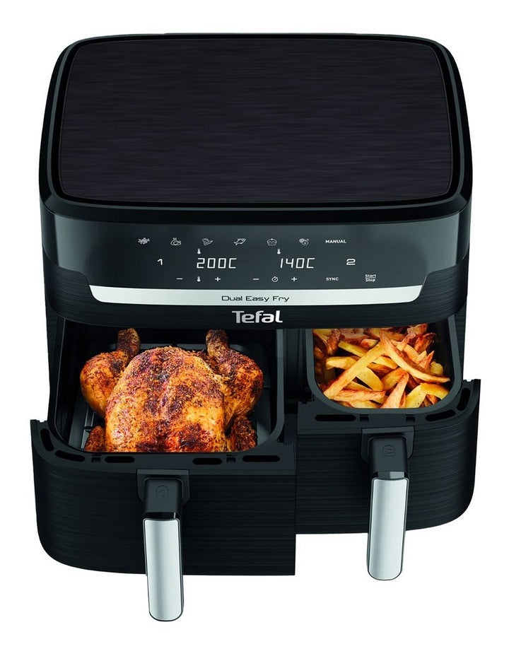 Dual Easy Fry Essential Airfryer in Black