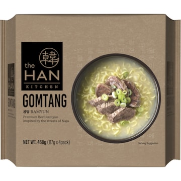 The Han Kitchen Beef Ramyun 4 pack