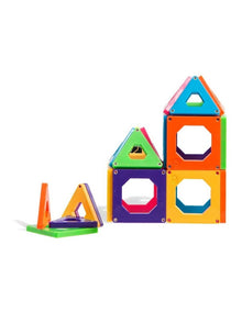 Mindblown Magnetic Tile Building Blocks Set (24-Piece)