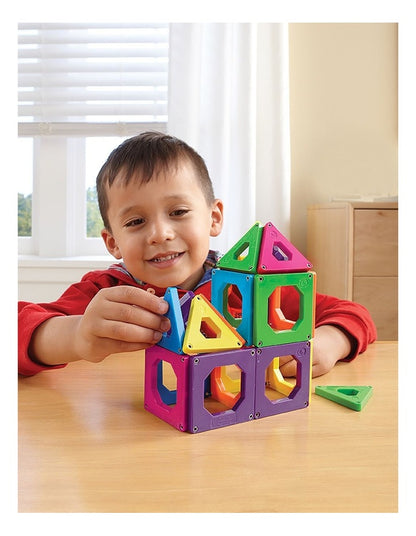 Mindblown Magnetic Tile Building Blocks Set (24-Piece)