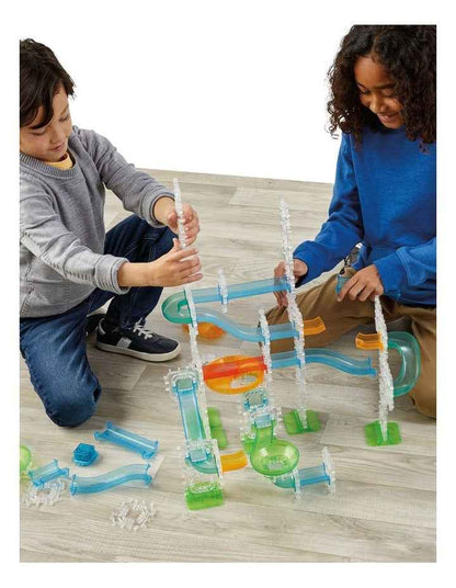 Glow Roll Marble Run Light-Up Construction Set