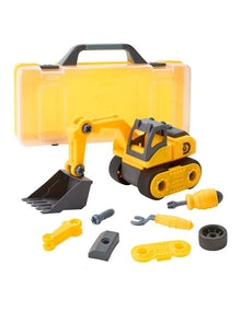 Take Apart Excavator, 27-Piece DIY Construction Set