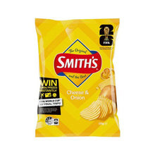 SMITHS CRINKLE CUT POTATO CHIPS CHEESE&ONION 170 GRAM