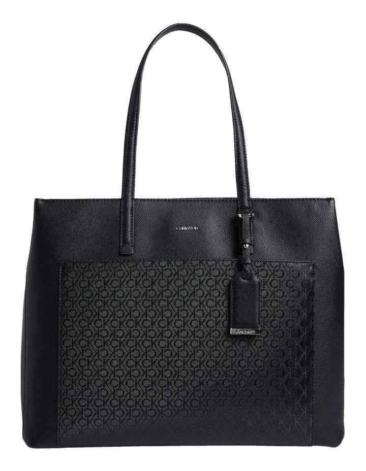 Logo Tote Bag in Black