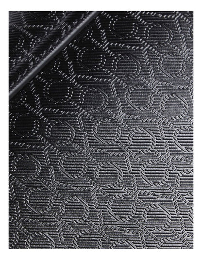 Convertible Shoulder Bag in Black Monogram