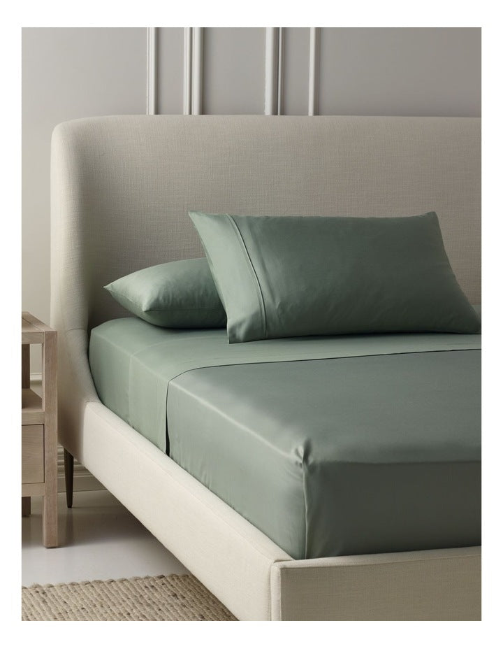 1000TC Egyptian Cotton Blend CVC Sheet Set in Sage