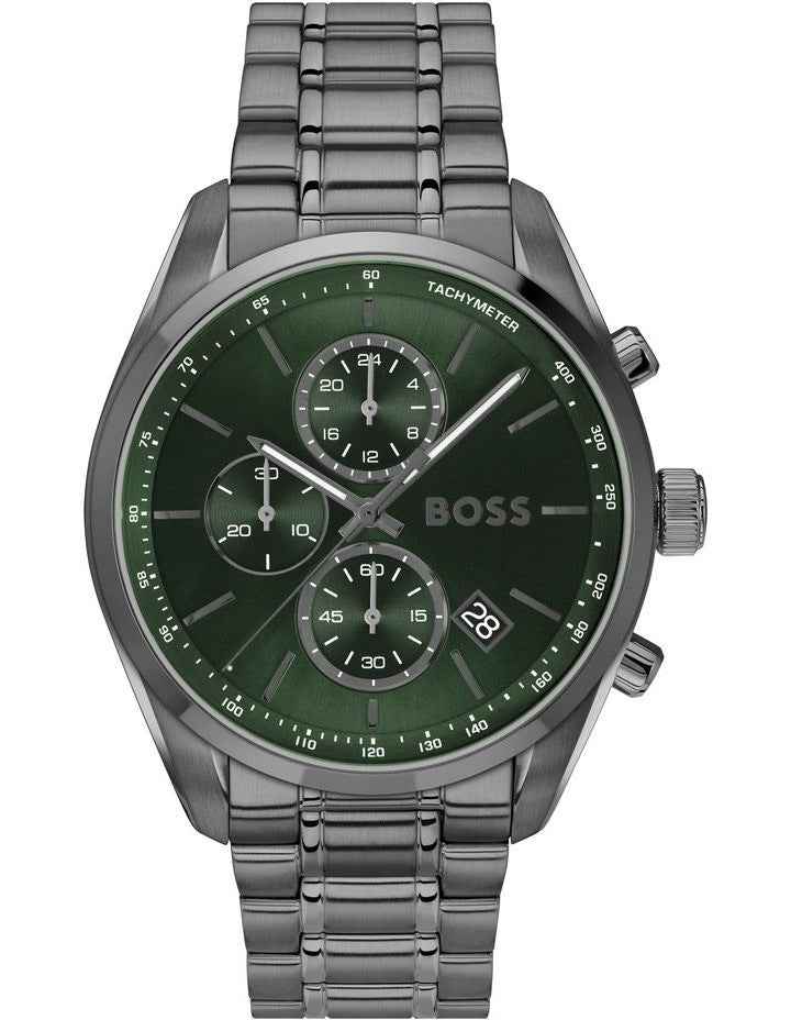 Grand Prix 44 Ionic Plated Dial Watch in Green