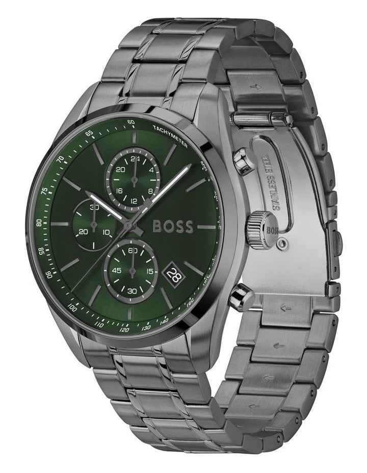 Grand Prix 44 Ionic Plated Dial Watch in Green