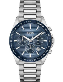 Strike Stainless Steel Watch in Blue