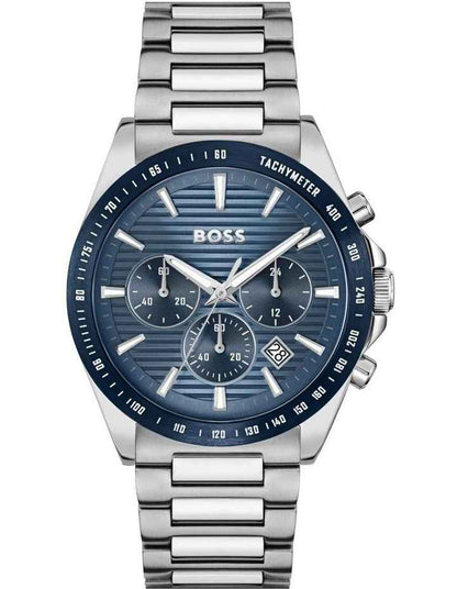 Strike Stainless Steel Watch in Blue