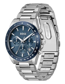 Strike Stainless Steel Watch in Blue