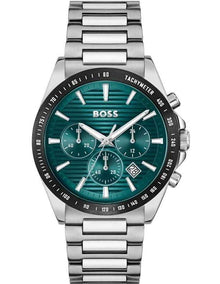 Strike Stainless Steel Watch in Green
