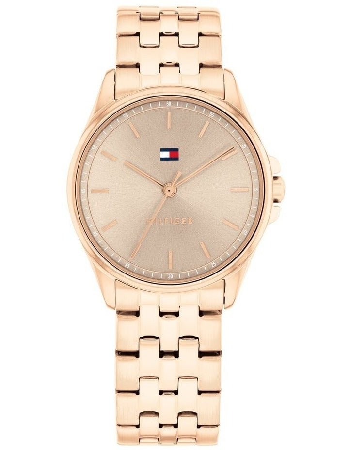 Jade Ionic Plated Steel Watch in Rose Gold