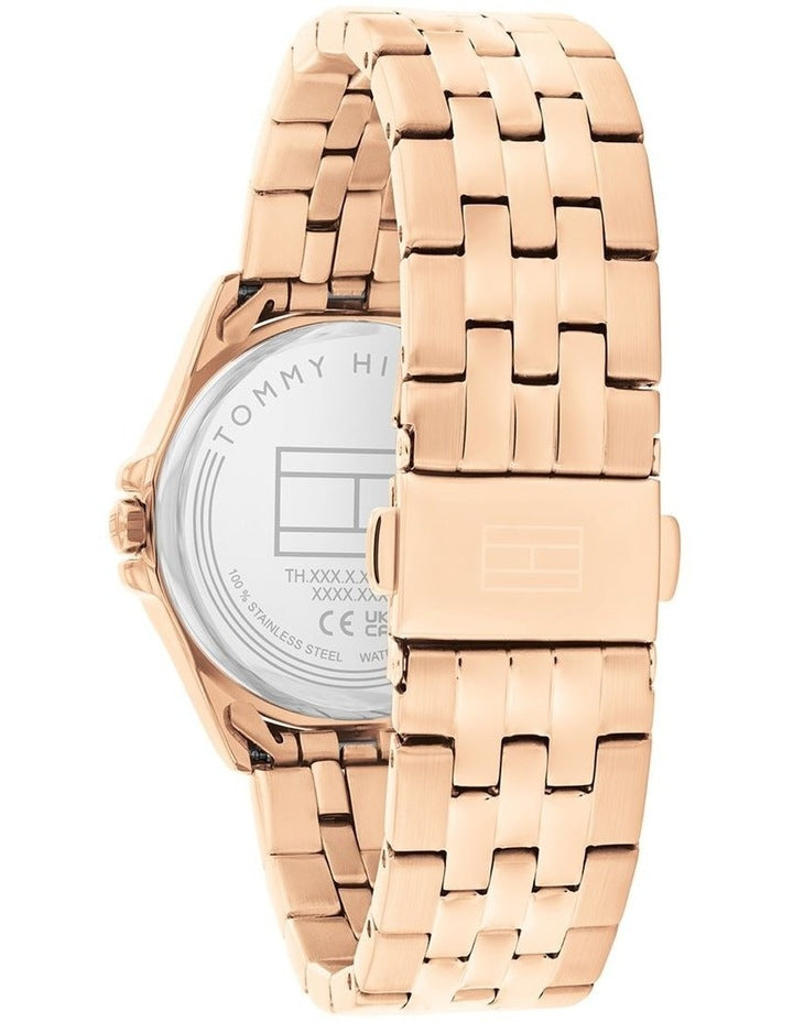 Jade Ionic Plated Steel Watch in Rose Gold