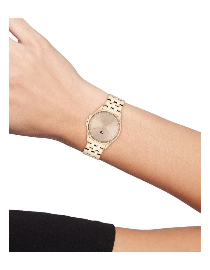 Jade Ionic Plated Steel Watch in Rose Gold