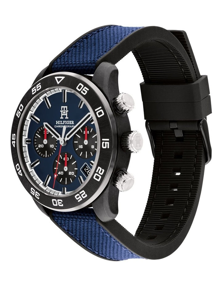Cordura And Silicone 85 Watch in Navy