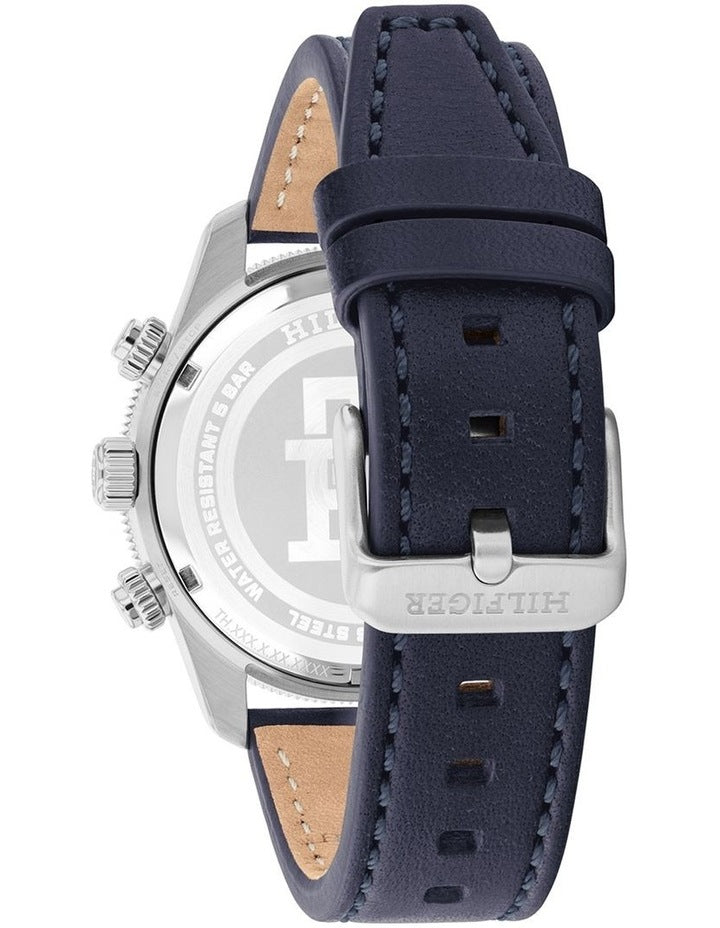 Leather 85 Watch in Blue