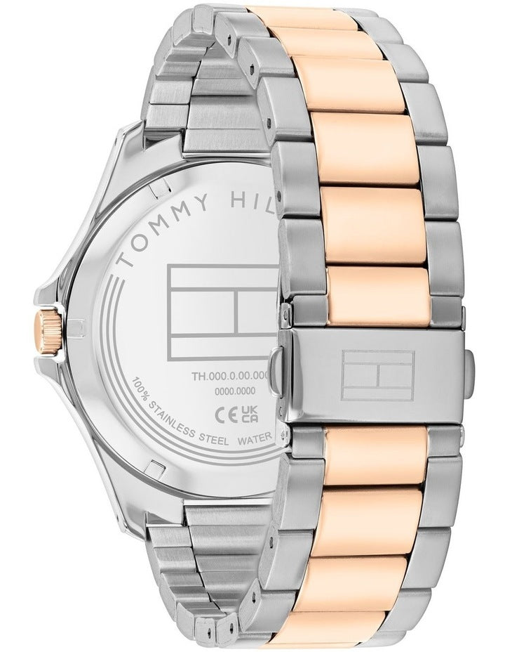 Bruce Stainless Steel Watch in Navy