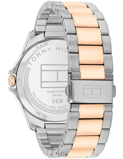 Bruce Stainless Steel Watch in Navy
