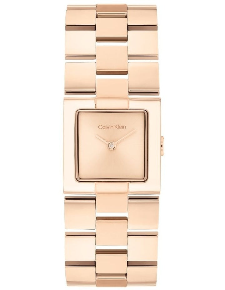Meridian Ionic Plated Steel Watch in Rose Gold