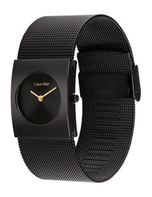 Pulse Ionic Plated Steel Watch in Black